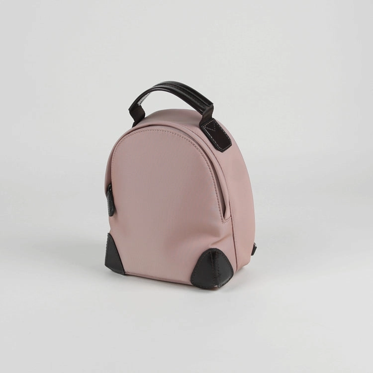 Womens Nylon Small Backpack Purse Light Gray Convertible Crossbody Bag Nylon Backpack Shoulder Bag for Ladies