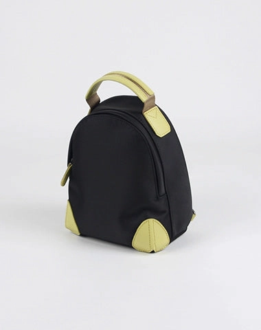 Womens Nylon Small Backpack Purse Light Gray Convertible Crossbody Bag Nylon Backpack Shoulder Bag for Ladies