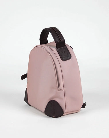 Womens Nylon Small Backpack Purse Light Gray Convertible Crossbody Bag Nylon Backpack Shoulder Bag for Ladies