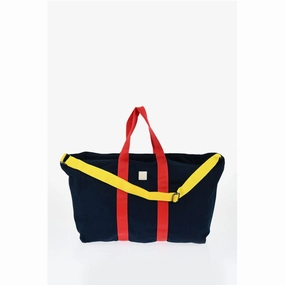 Woolrich Canvas Tote Bag with Tape Handles and Adjustable Shoulder St
