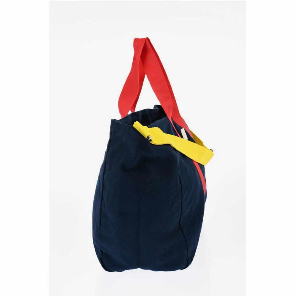 Woolrich Canvas Tote Bag with Tape Handles and Adjustable Shoulder St
