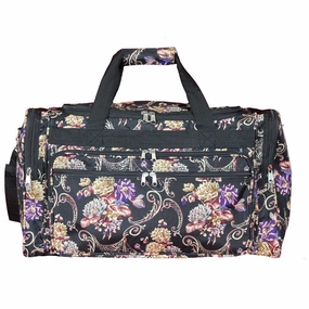 World Traveler Classic Floral 22-inch Lightweight Duffle Bag
