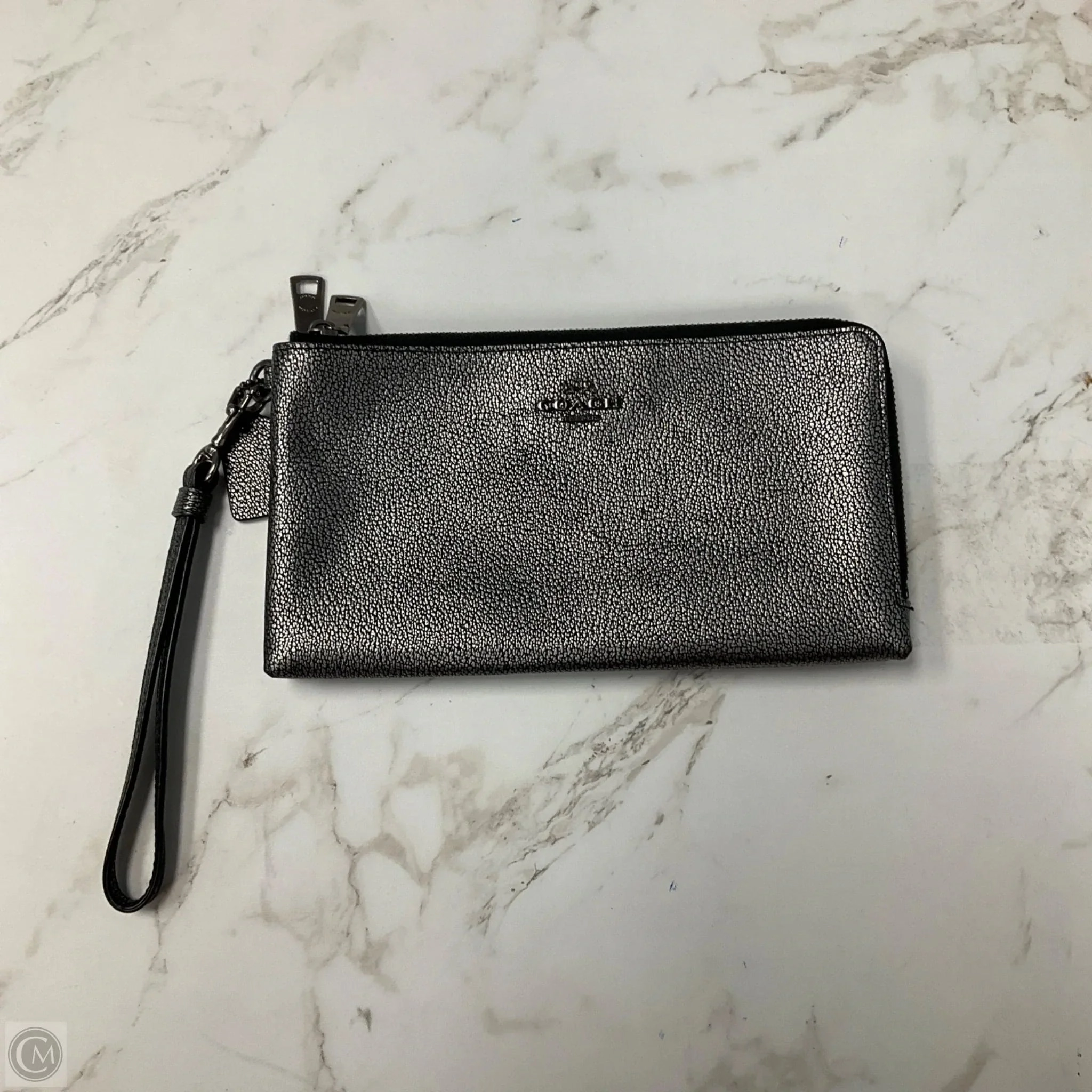 Wristlet Designer By Coach, Size: Medium