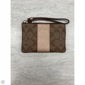 Wristlet Designer By Coach, Size: Small