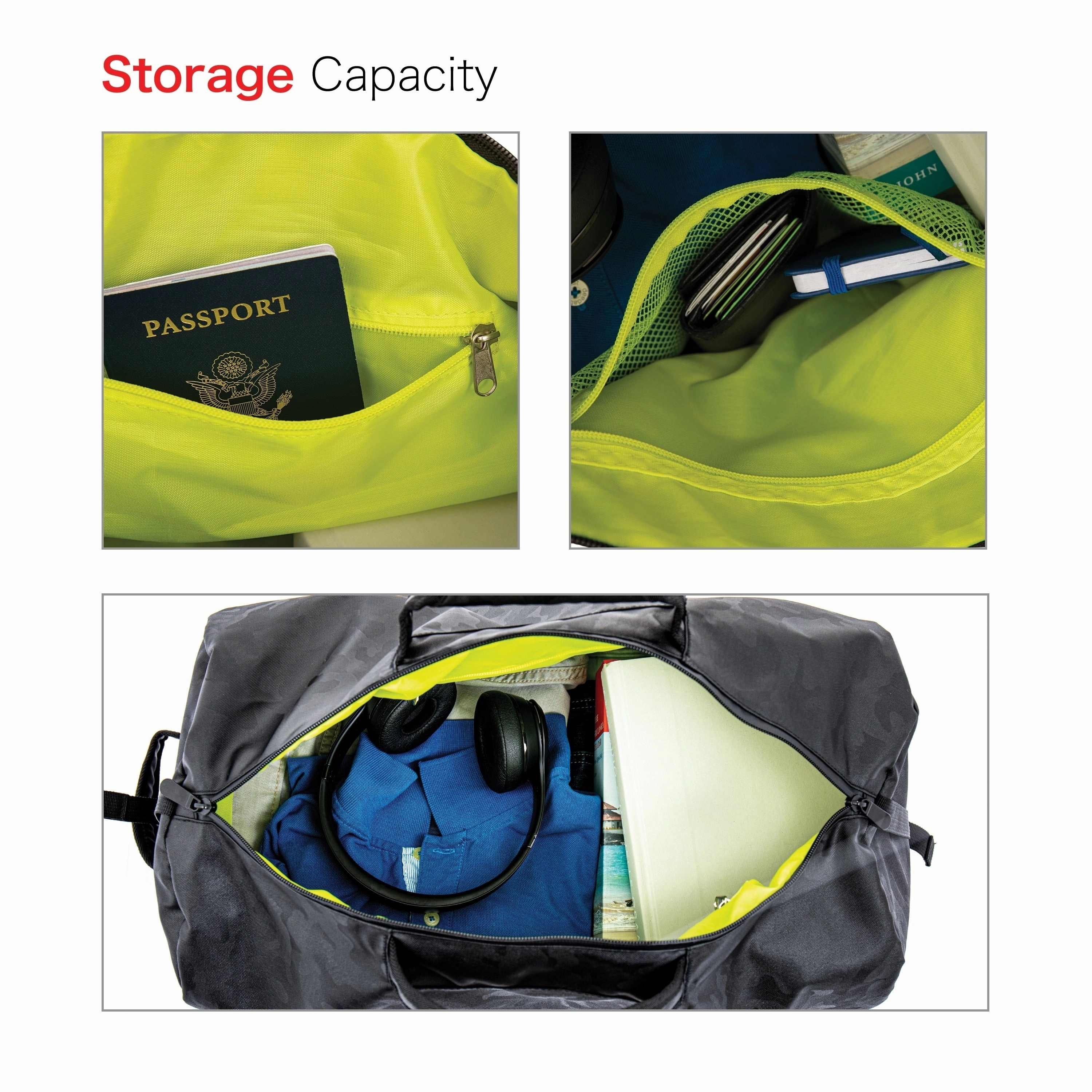 XRAY Camo Printed Duffel Bag Backpack / Gym Bag