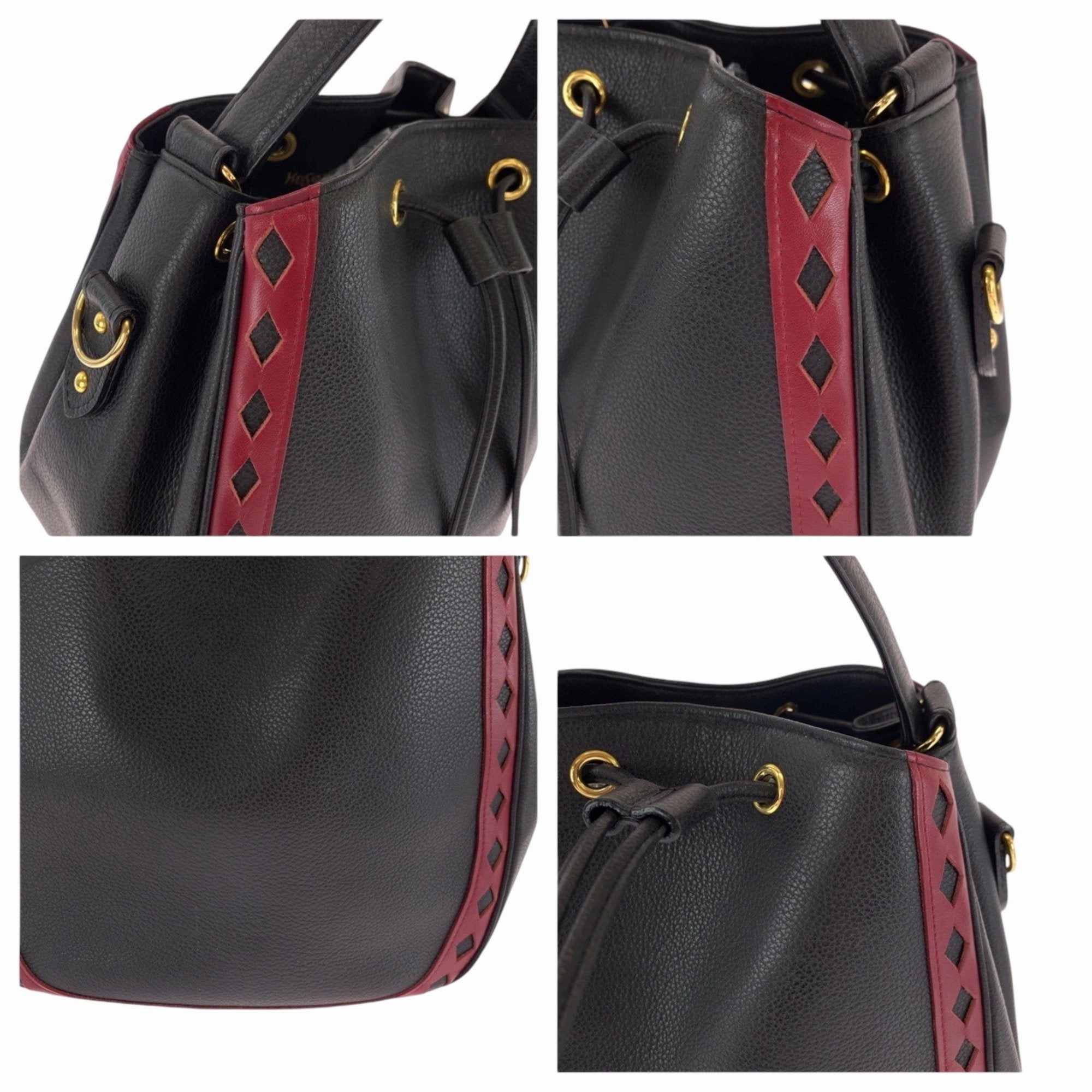 Yves Saint Laurent  Color Leather Handbag Shoulder Bag (Pre-Owned)