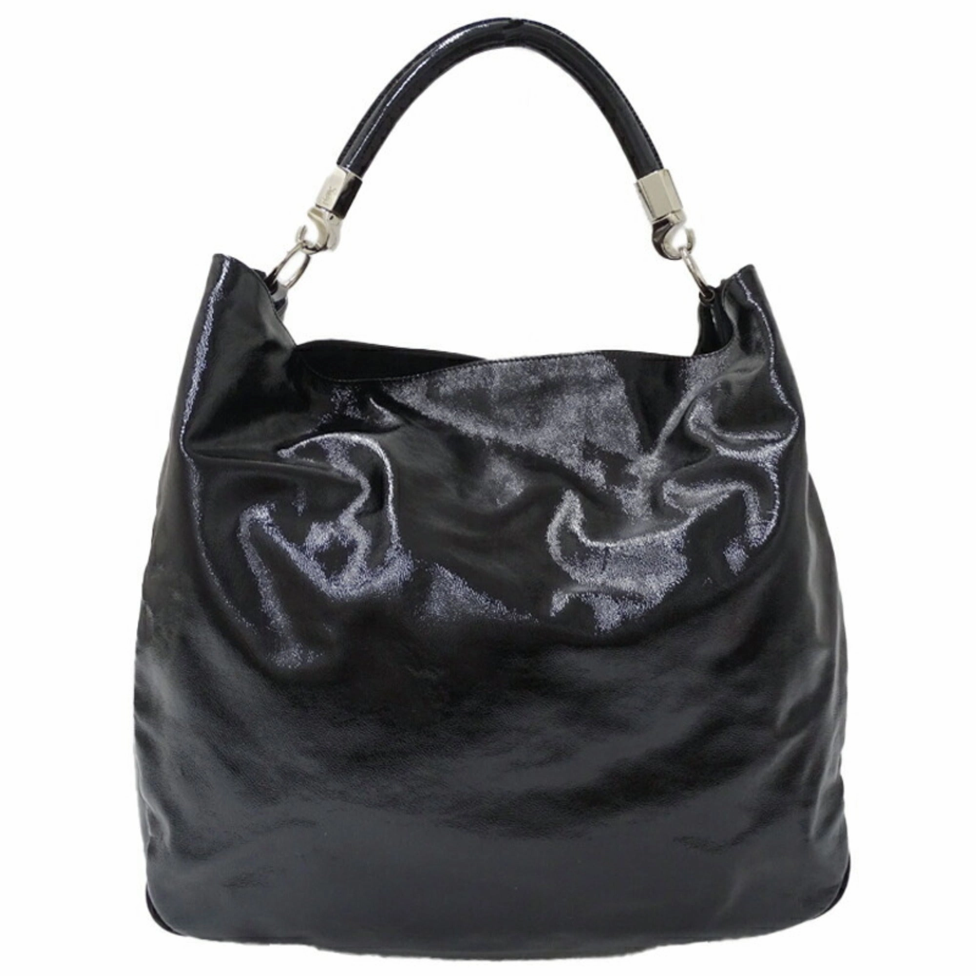 Yves Saint Laurent Patent Leather Tote Bag (Pre-Owned)