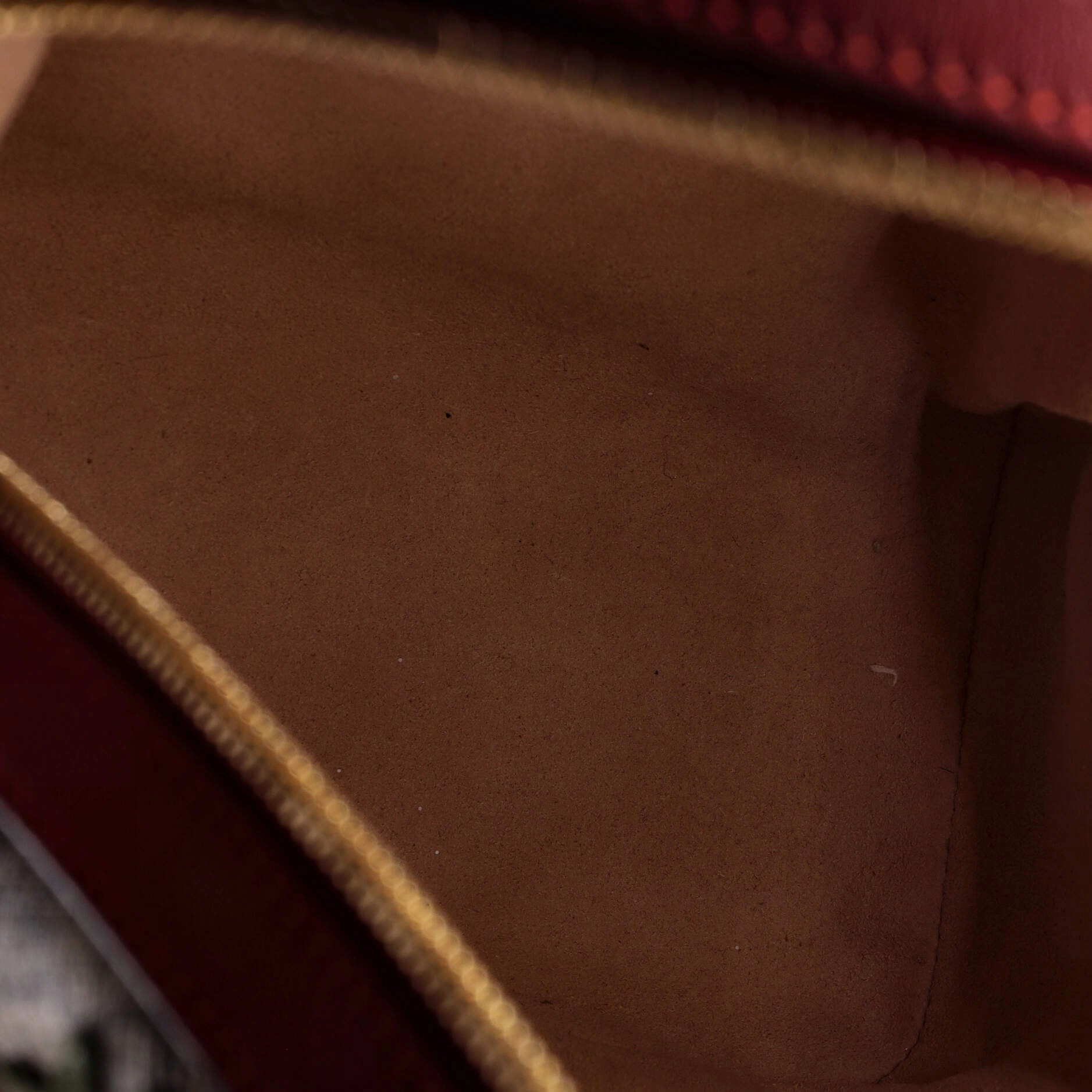 Zip Pocket Backpack Embroidered GG Coated Canvas Small