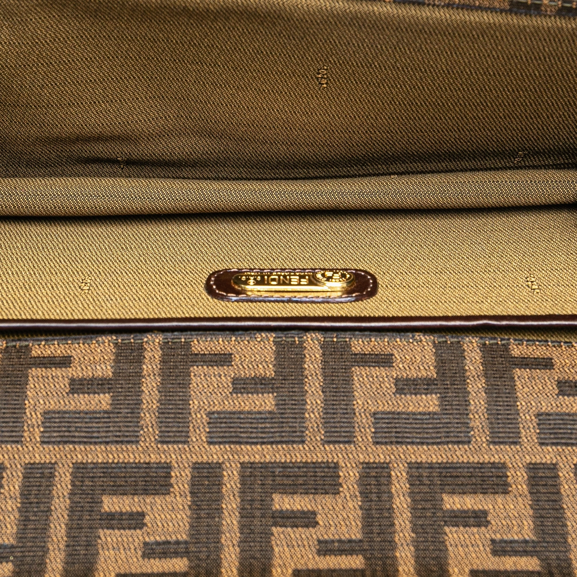Zucca Canvas Flap Shoulder Bag